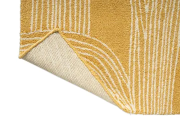 Kukat puhkeavat matta outdoor - Straw, 160x230 cm - Marimekko