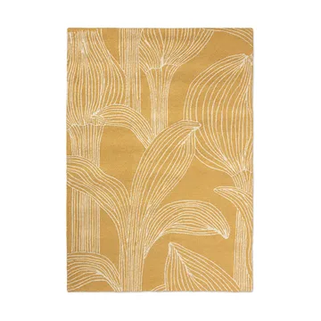 Kukat puhkeavat matta outdoor - Straw, 250x350 cm - Marimekko