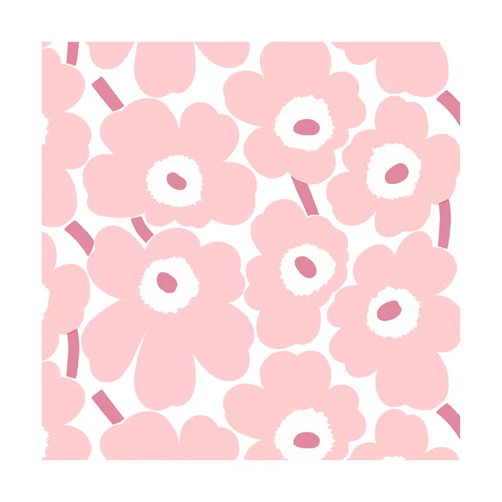 Mini Unikko servetter 20-pack - Light Pink - Marimekko