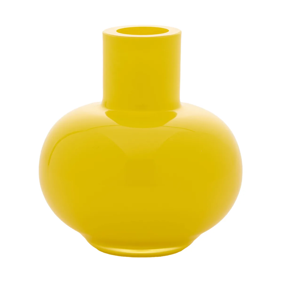 Mini vas 6 cm, Yellow Marimekko