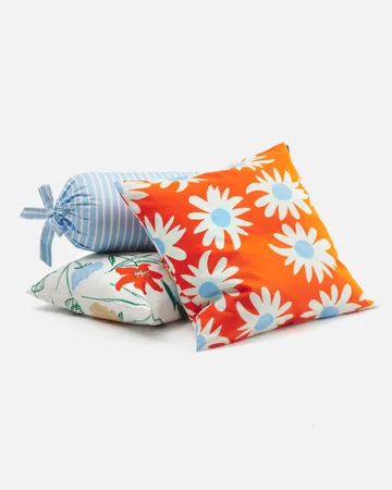 Piccolo tubkudde Ø19x54 cm - Light blue-white - Marimekko