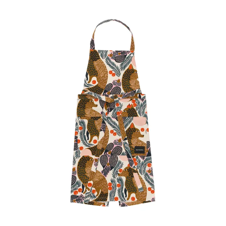 Pieni Ketunmarja förkläde - White-multicolour - Marimekko