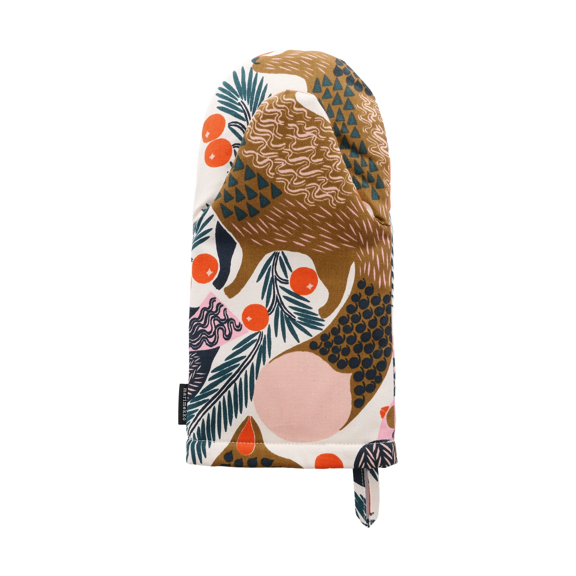 Pieni Ketunmarja grytvante, White-multicolour Marimekko