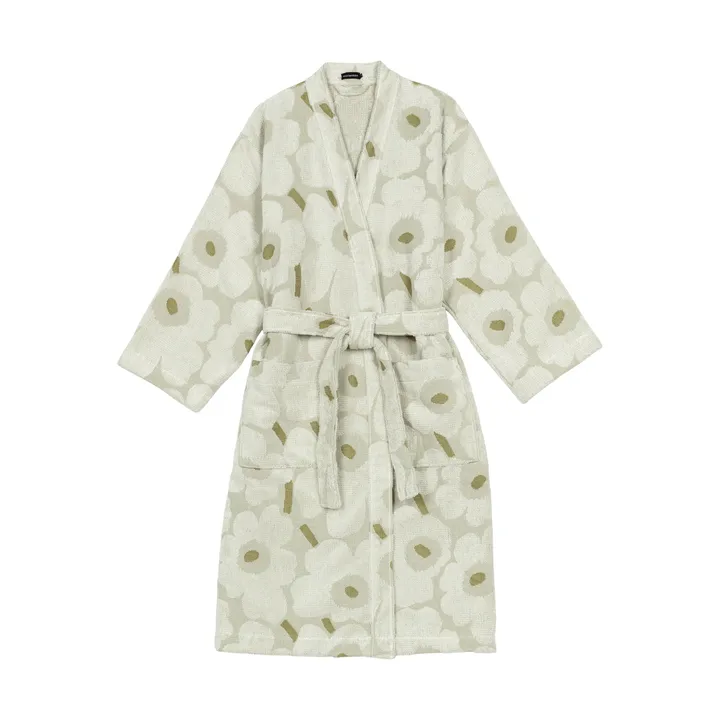 Pieni Unikko badrock L - Green umber-cream - Marimekko