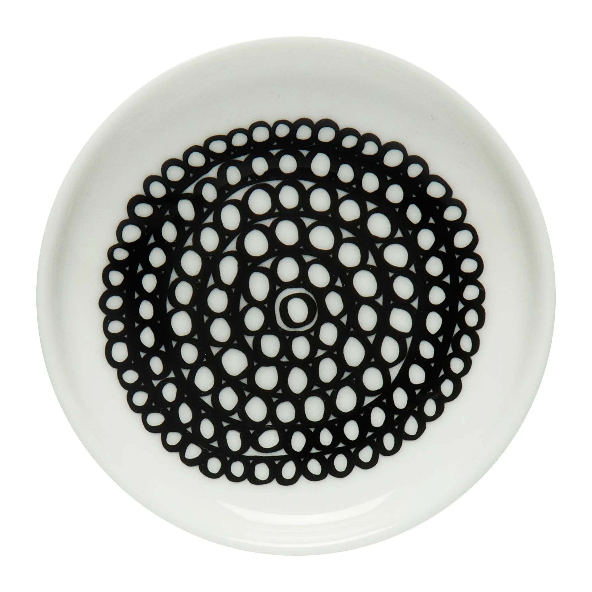 Siirtolapuutarha fat 8,5 cm, svart-vit Marimekko