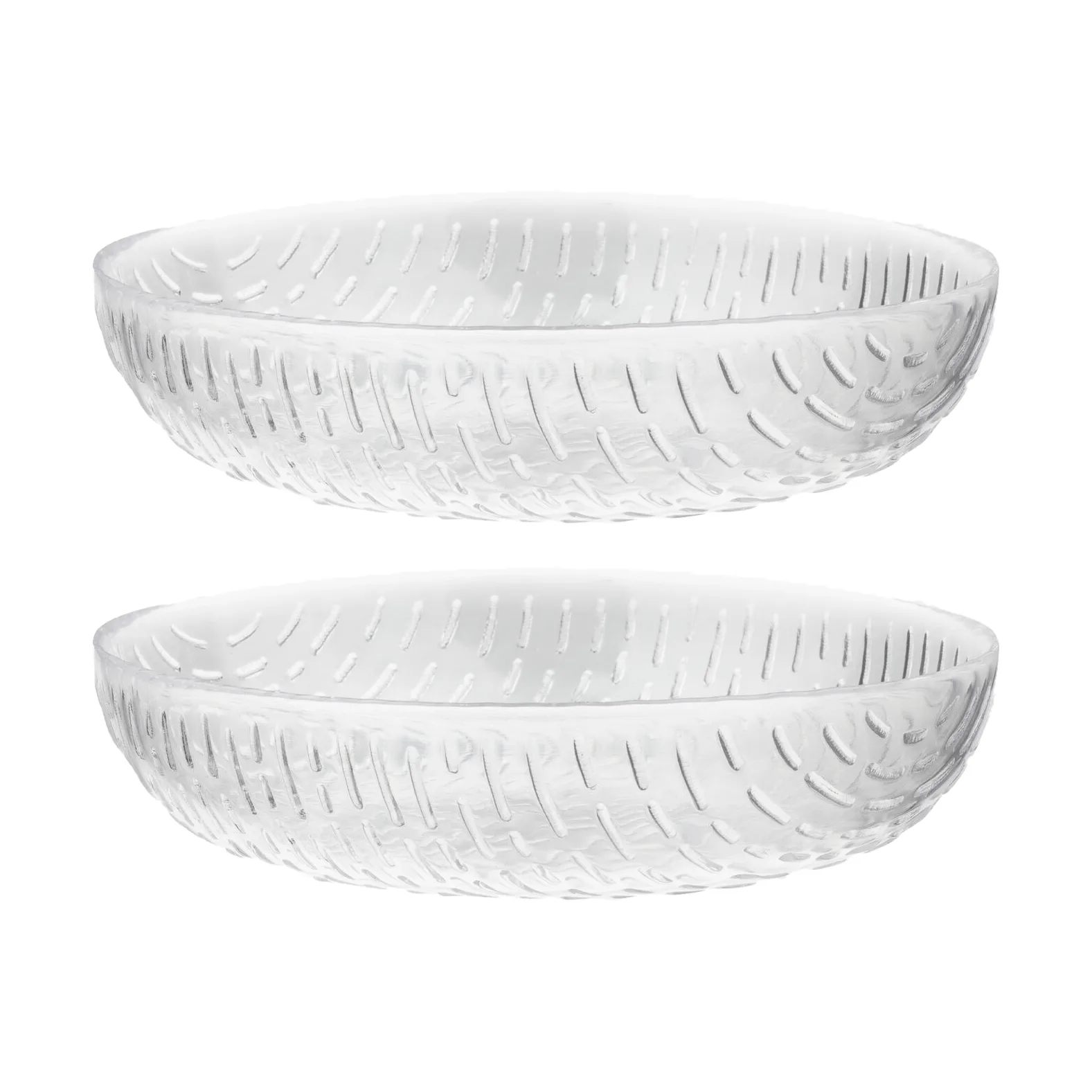 Syksy skål glas 2,5 dl 2-pack, Clear Marimekko
