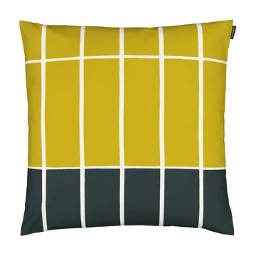 Tiiliskivi kuddfodral 50x50 cm - Gul-mörkgrön - Marimekko