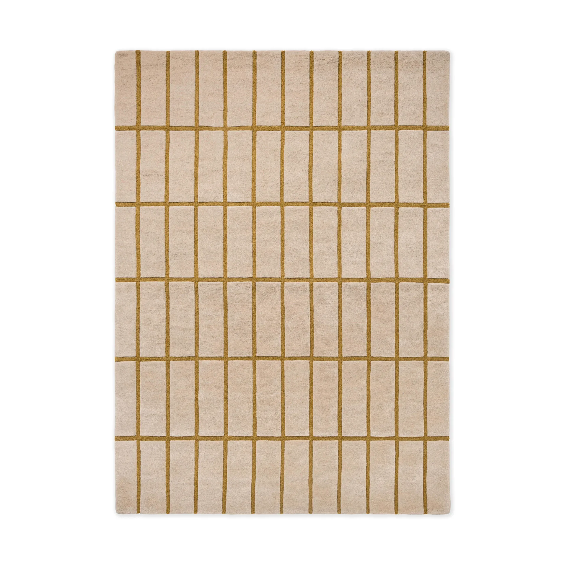 Tiiliskivi ullmatta, Bronze Yellow, 250x350 cm Marimekko