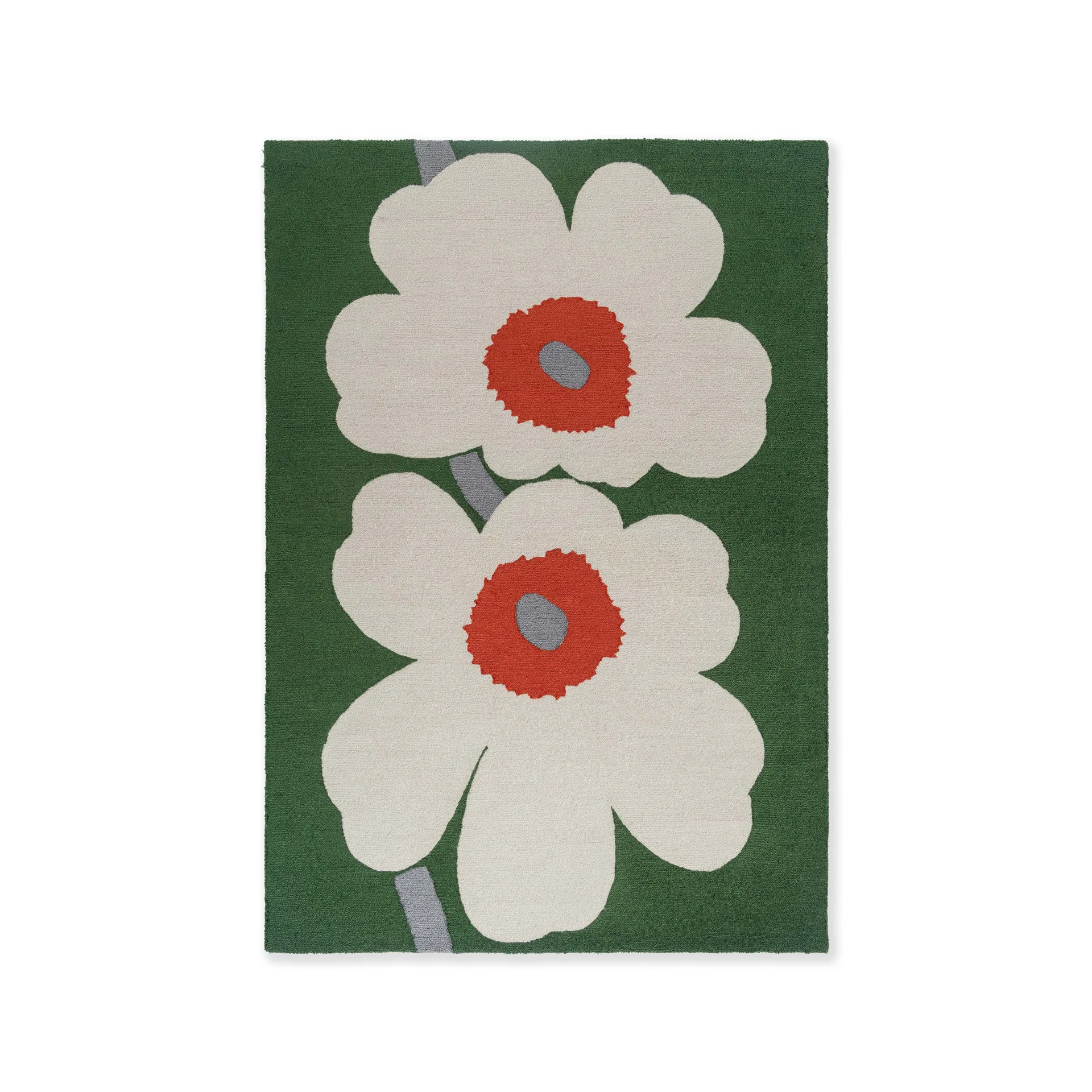 Unikko 60-årsjubileum tuftad plastmatta, 140x200 cm Marimekko
