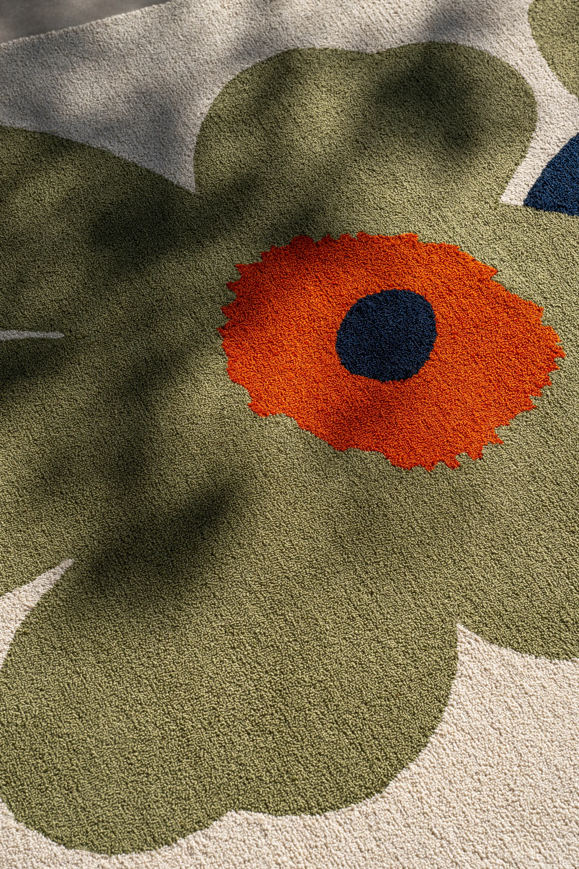 Unikko anniversary matta outdoor, Dusty green, 140x200 cm Marimekko