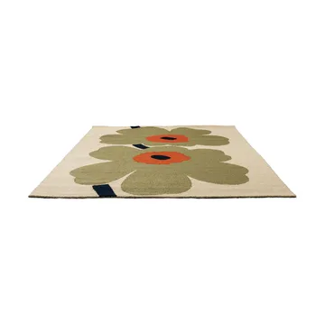 Unikko anniversary matta outdoor - Dusty green, 250x350 cm - Marimekko