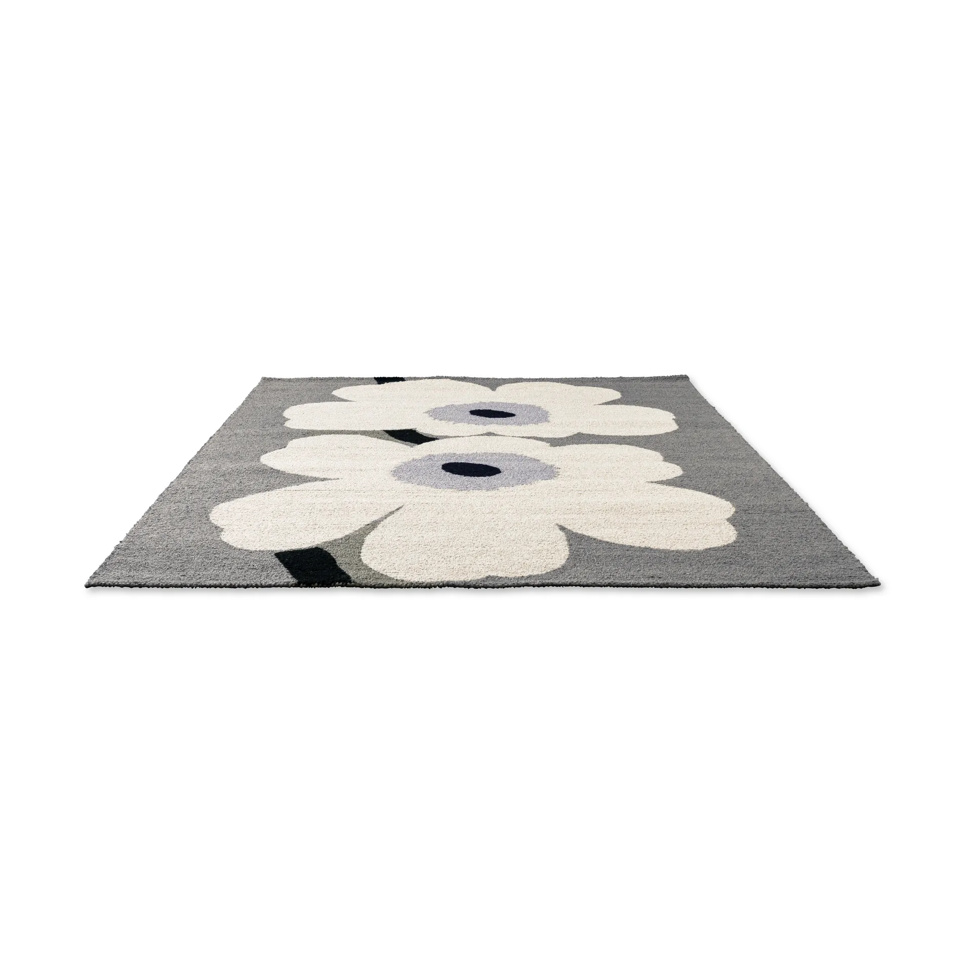 Unikko anniversary matta outdoor, Grey, 140x200 cm Marimekko
