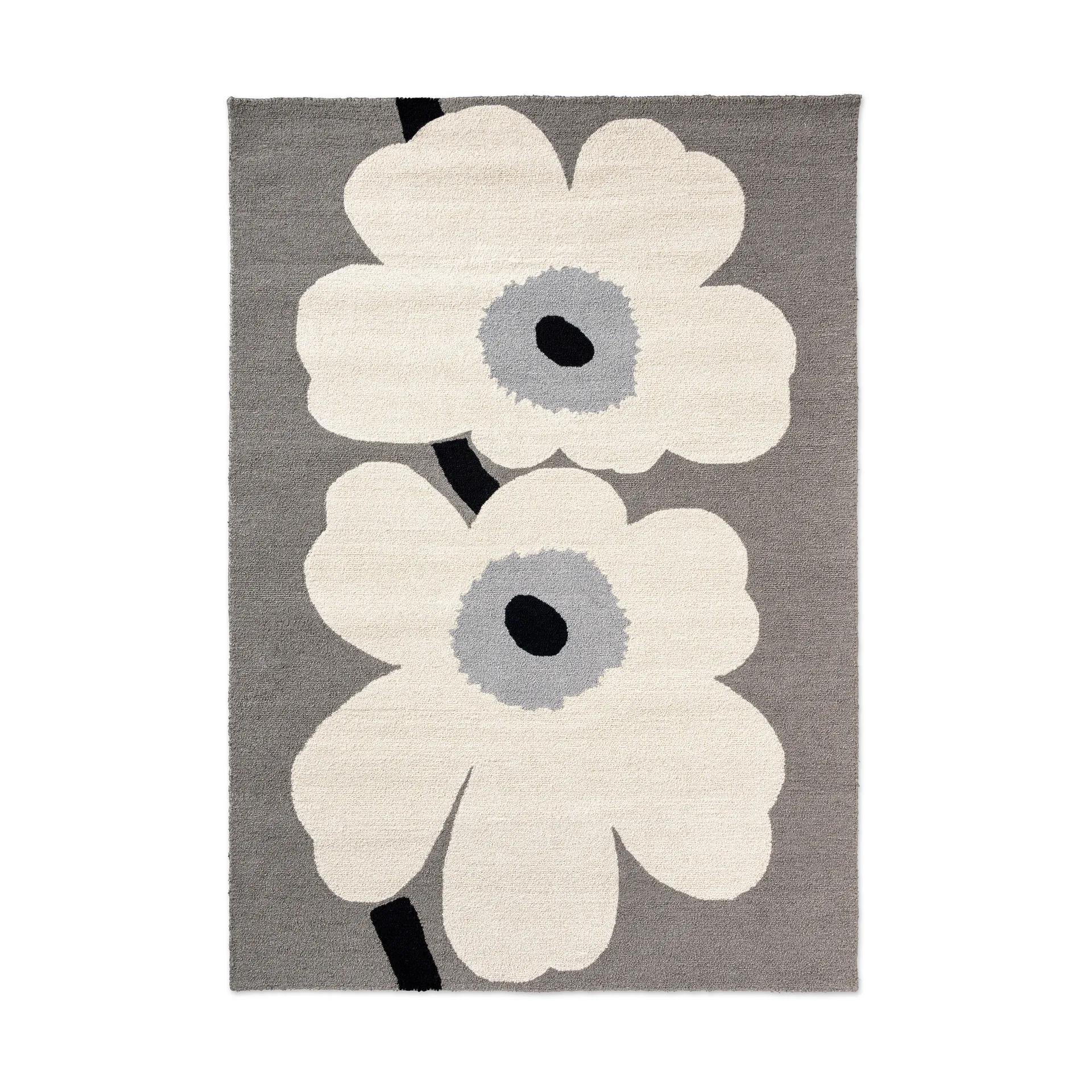 Unikko anniversary matta outdoor, Grey, 160x230 cm Marimekko
