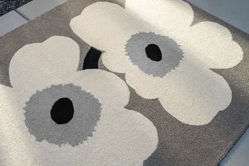 Unikko anniversary matta outdoor - Grey, 160x230 cm - Marimekko