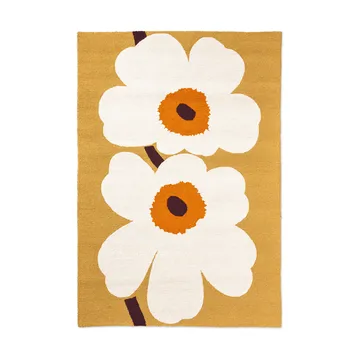Unikko anniversary matta outdoor - Honey, 160x230 cm - Marimekko