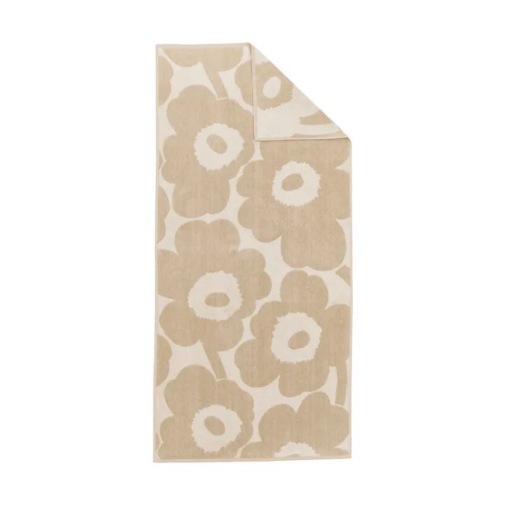 Unikko badhandduk 70x150 cm - Off white-linen - Marimekko
