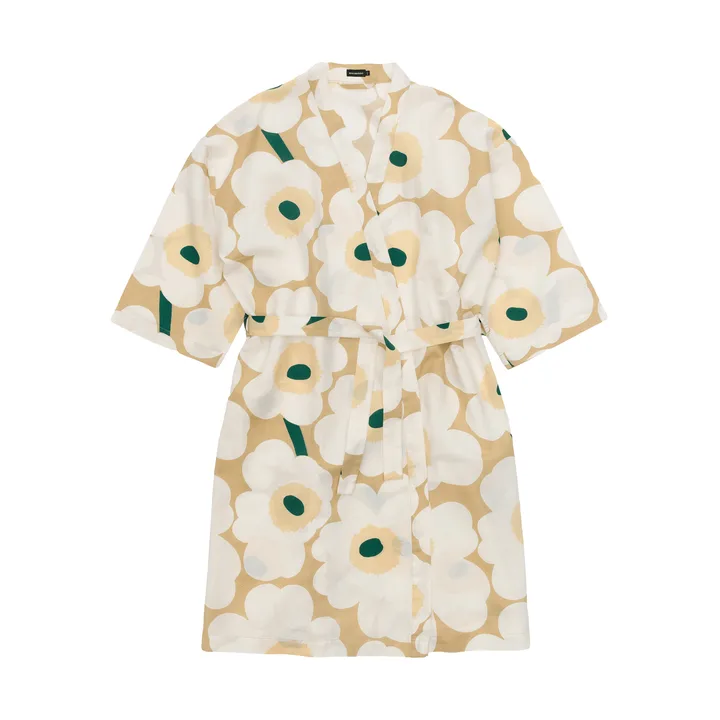 Unikko badrock L/XL - Sand-off white-hay-emerald - Marimekko