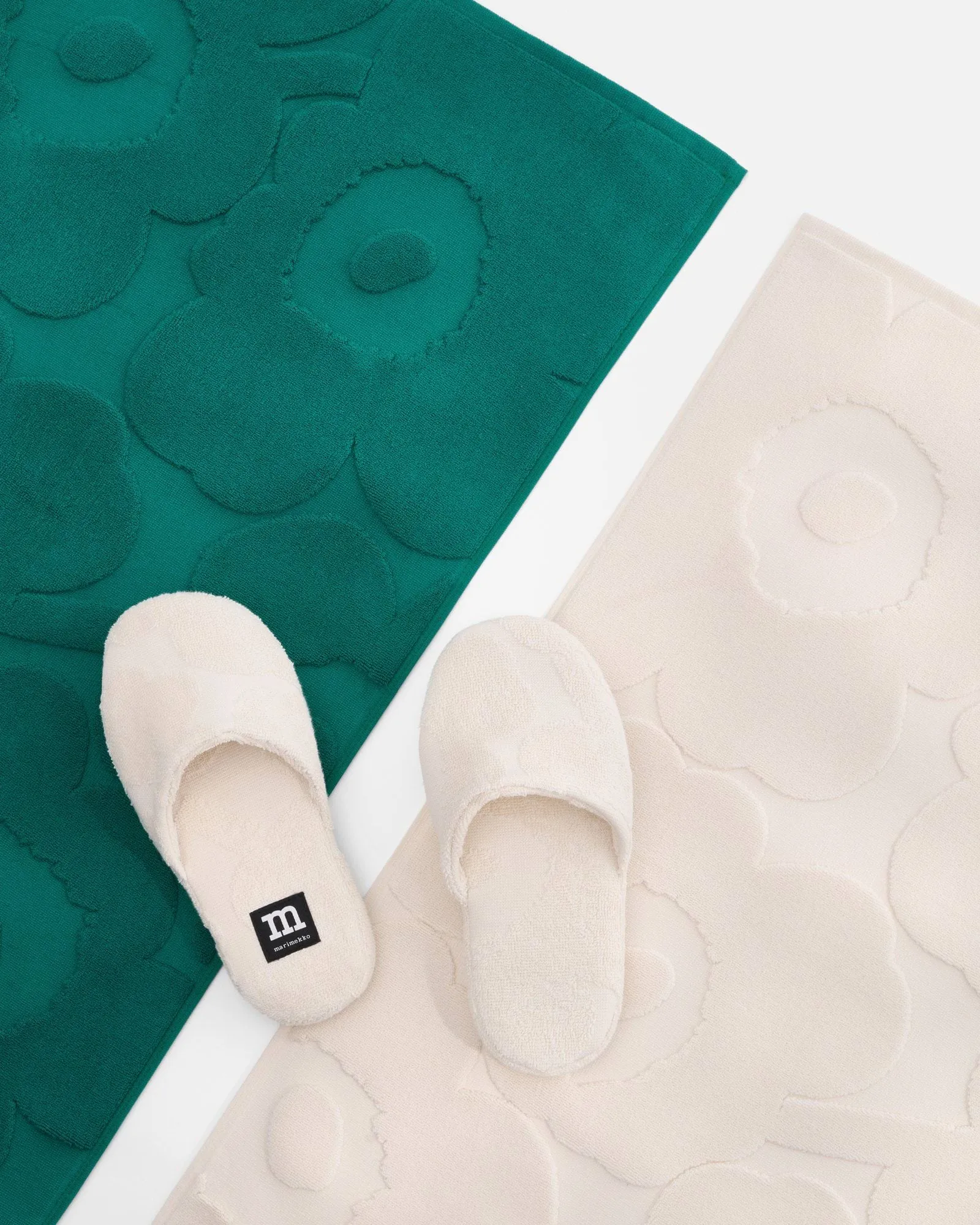 Unikko badrumsmatta, Emerald Marimekko