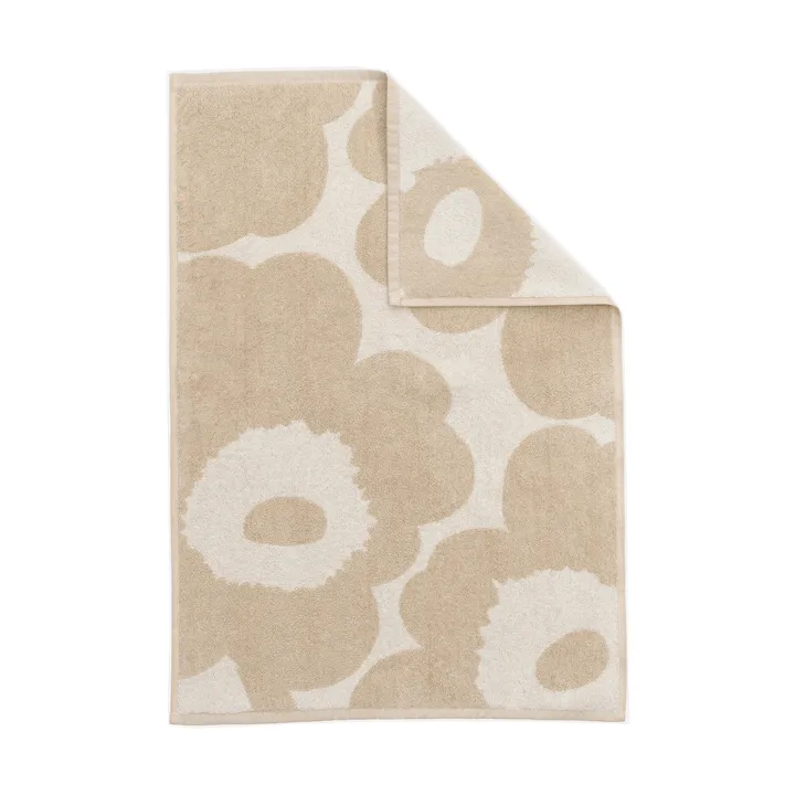 Unikko handduk 50x70 cm - Off white-linen - Marimekko