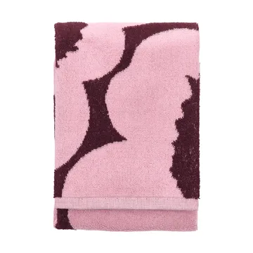 Unikko handduk 50x70 cm - Plum-pink - Marimekko