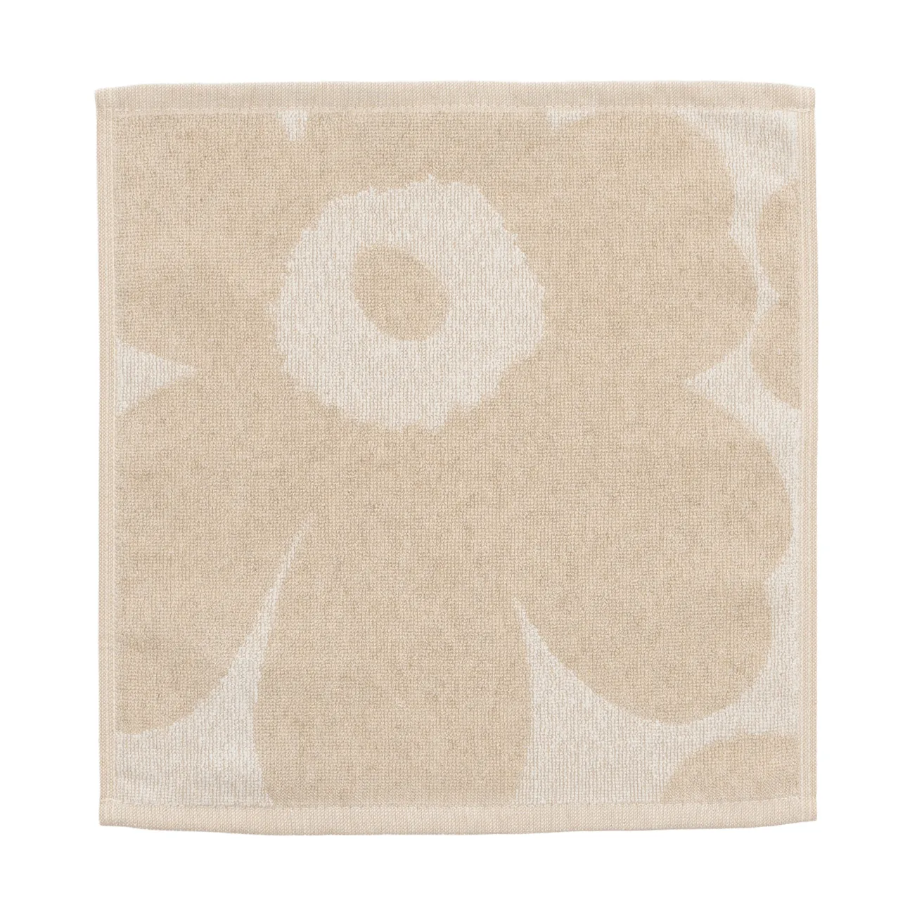 Unikko Mini handduk 30x30 cm, Off white-linen Marimekko