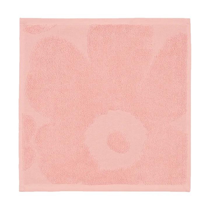 Unikko Mini handduk 30x30 cm - Pink-powder - Marimekko