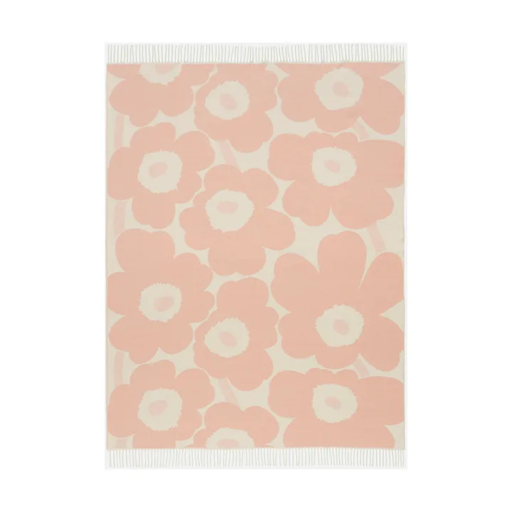 Unikko pläd 130x180 cm - Pink - Marimekko
