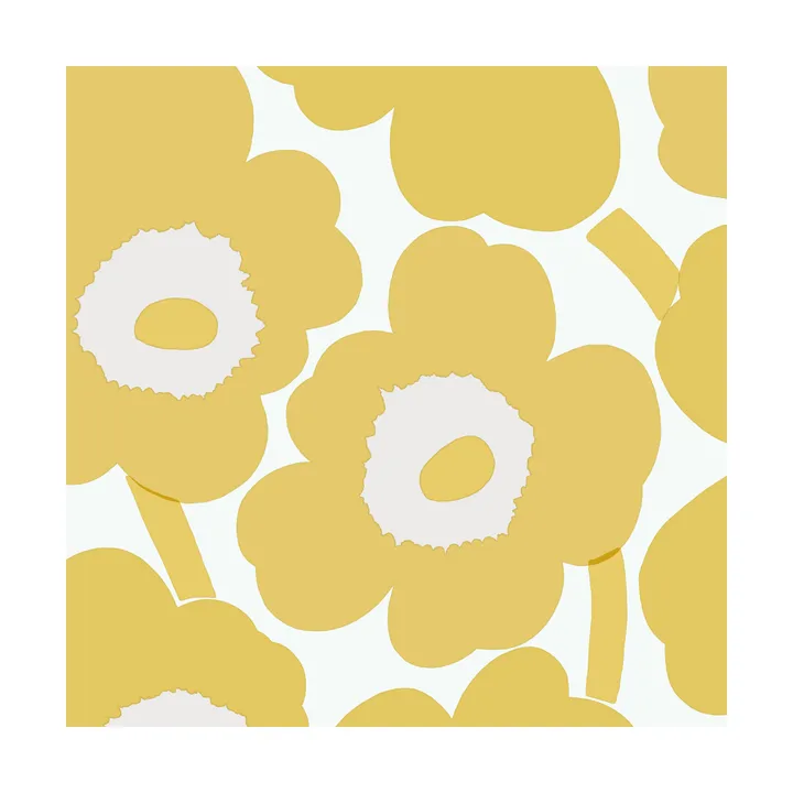 Unikko servett 33x33 cm 20-pack - Gold - Marimekko