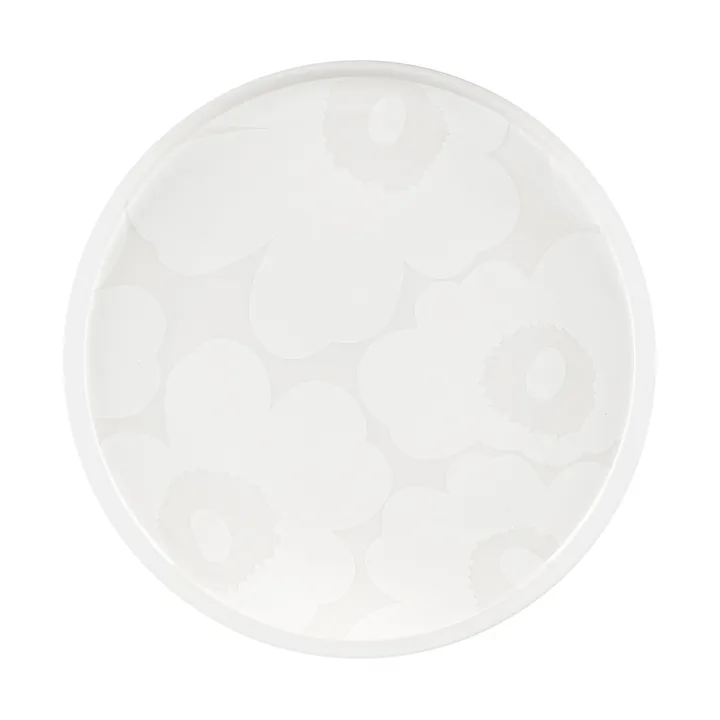 Unikko tallrik Ø20 cm - White-off white - Marimekko
