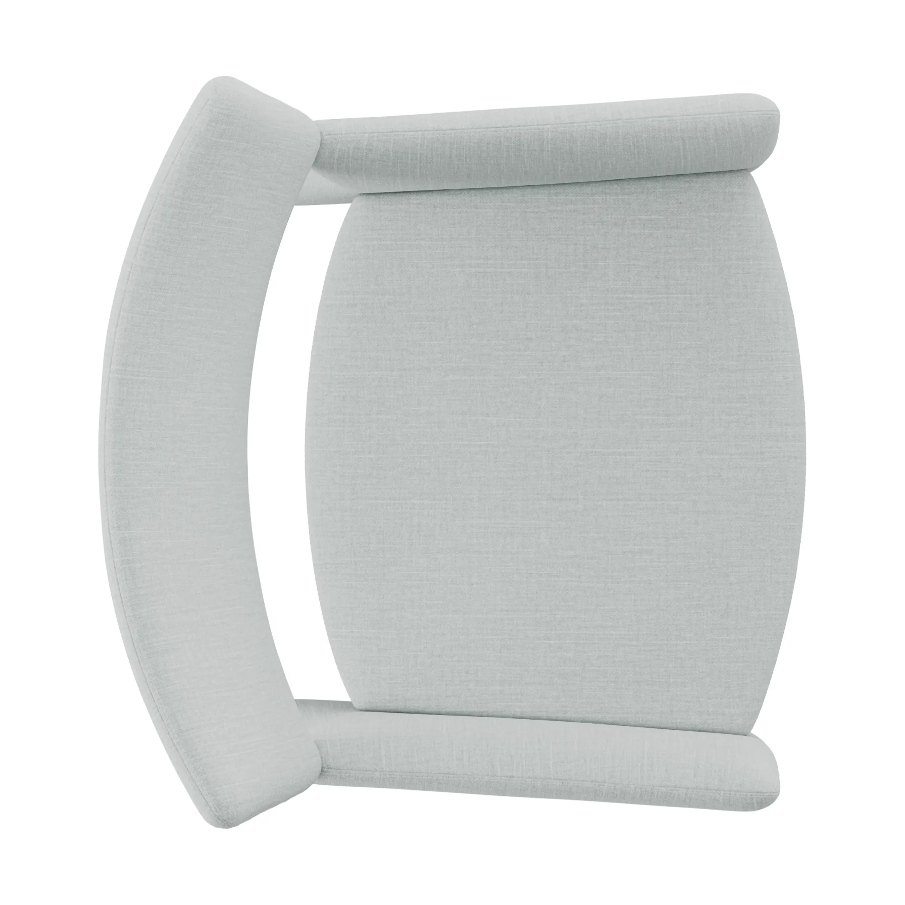 Crown Easy Chair fåtölj, Linara 253 Swedish Grey Massproductions