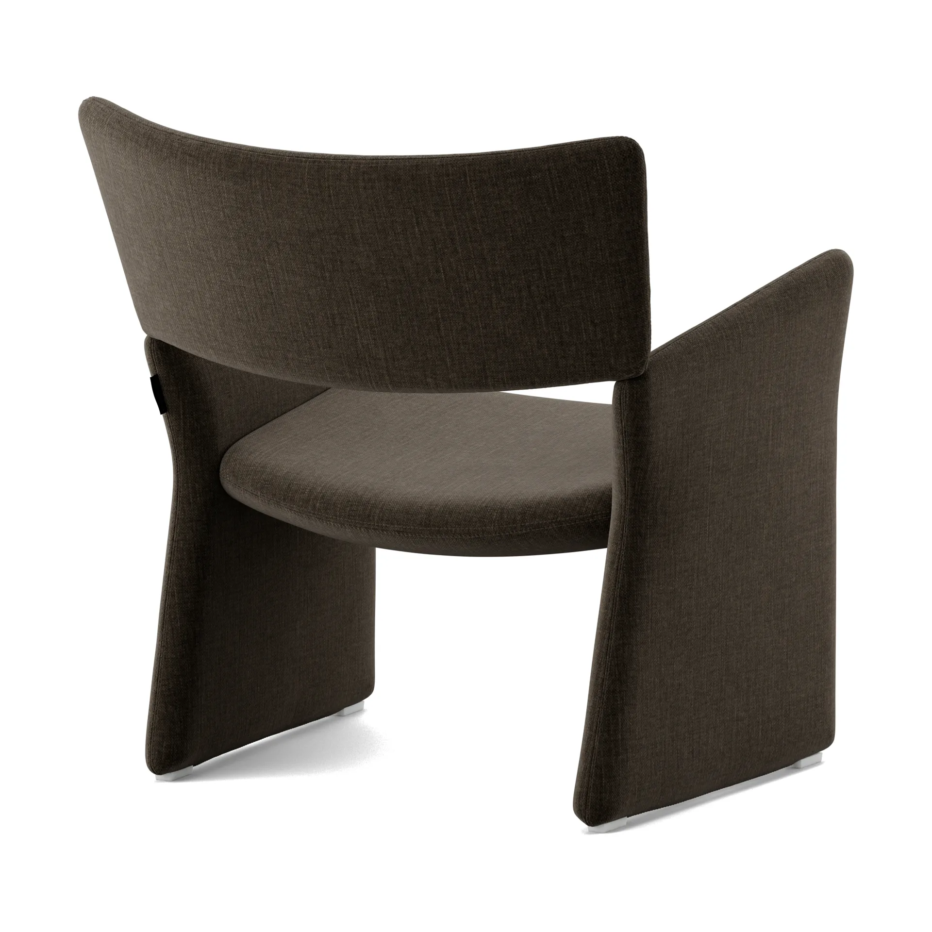Crown Easy Chair fåtölj, Linara 90 Espresso Massproductions