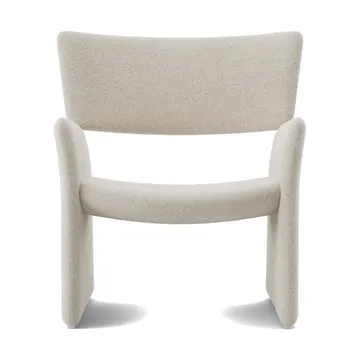 Crown Easy Chair fåtölj - Spiral 21 Chalk - Massproductions