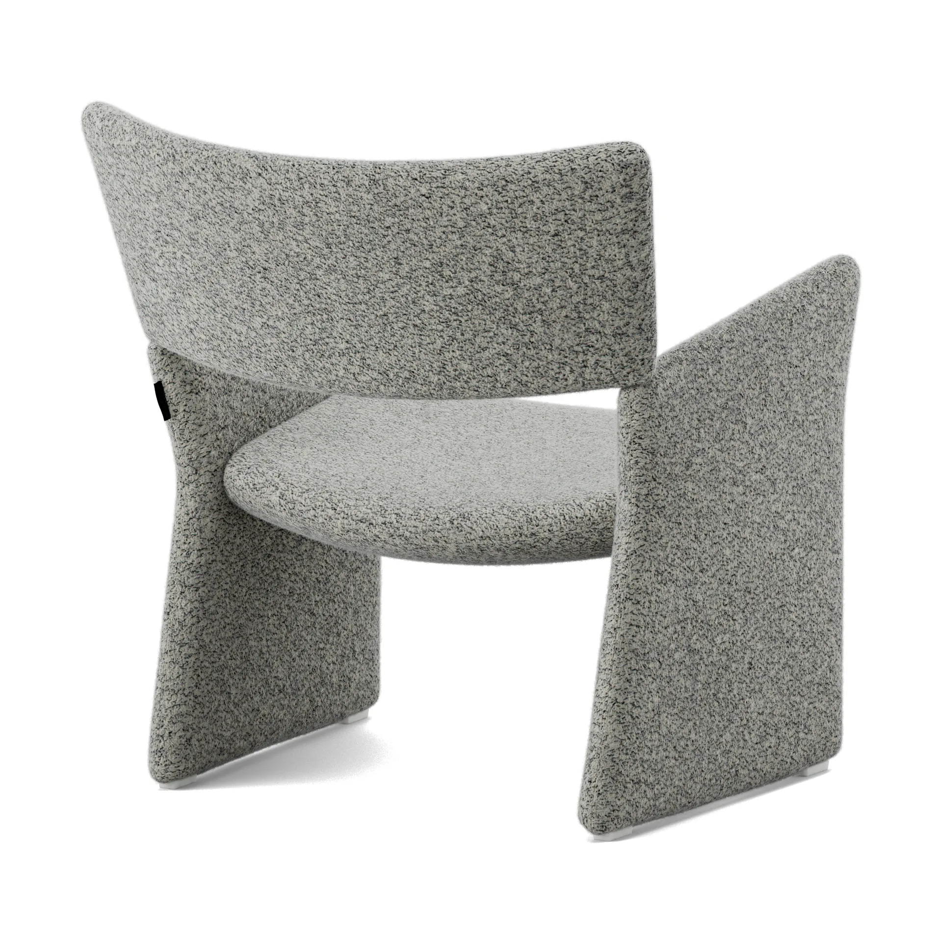 Crown Easy Chair fåtölj, Spiral 23 Monochrome Massproductions