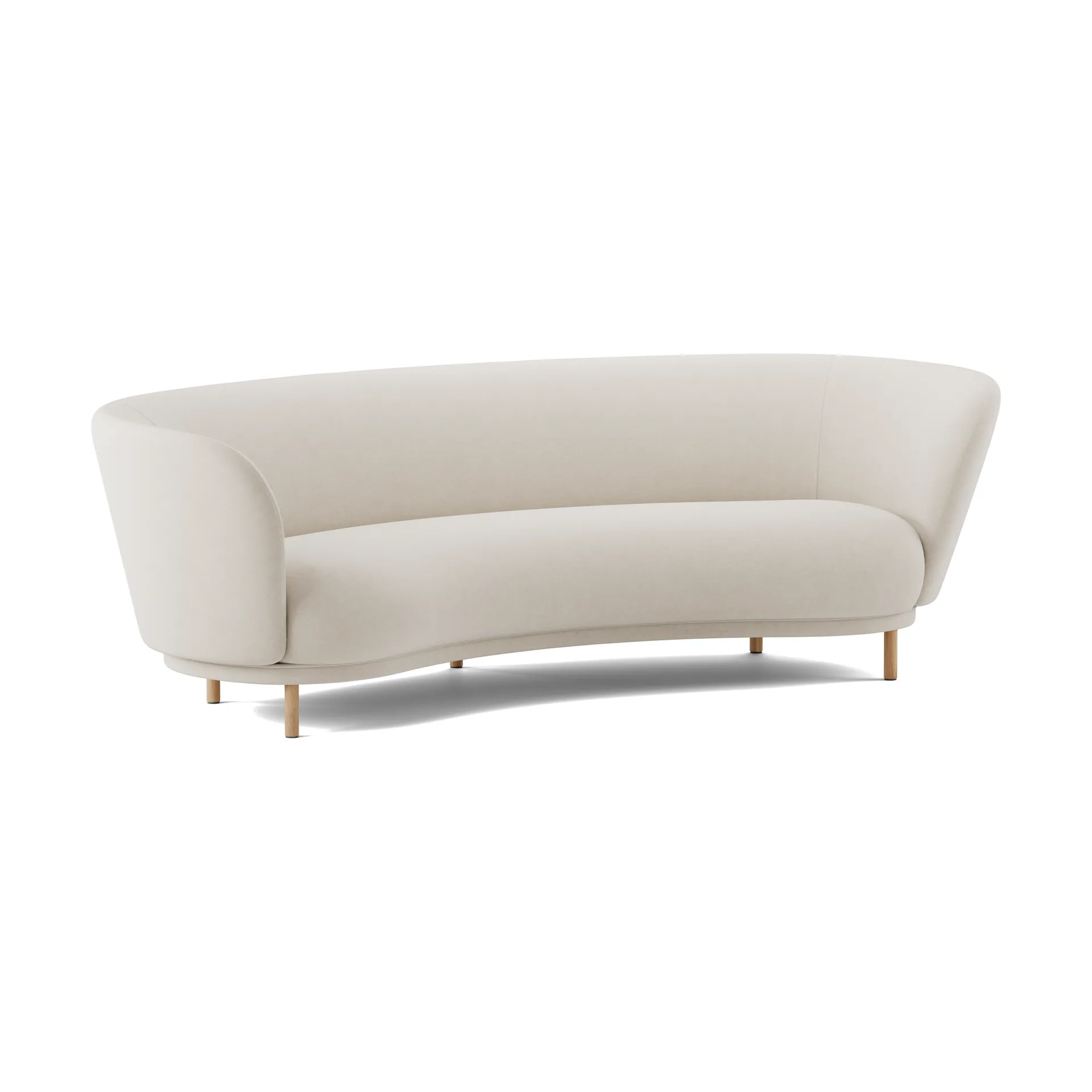 Dandy 3-sits soffa, Natural oak-Tonus 4 364 Massproductions
