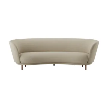 Dandy 3-sits soffa - Walnut-Ecriture 240 - Massproductions