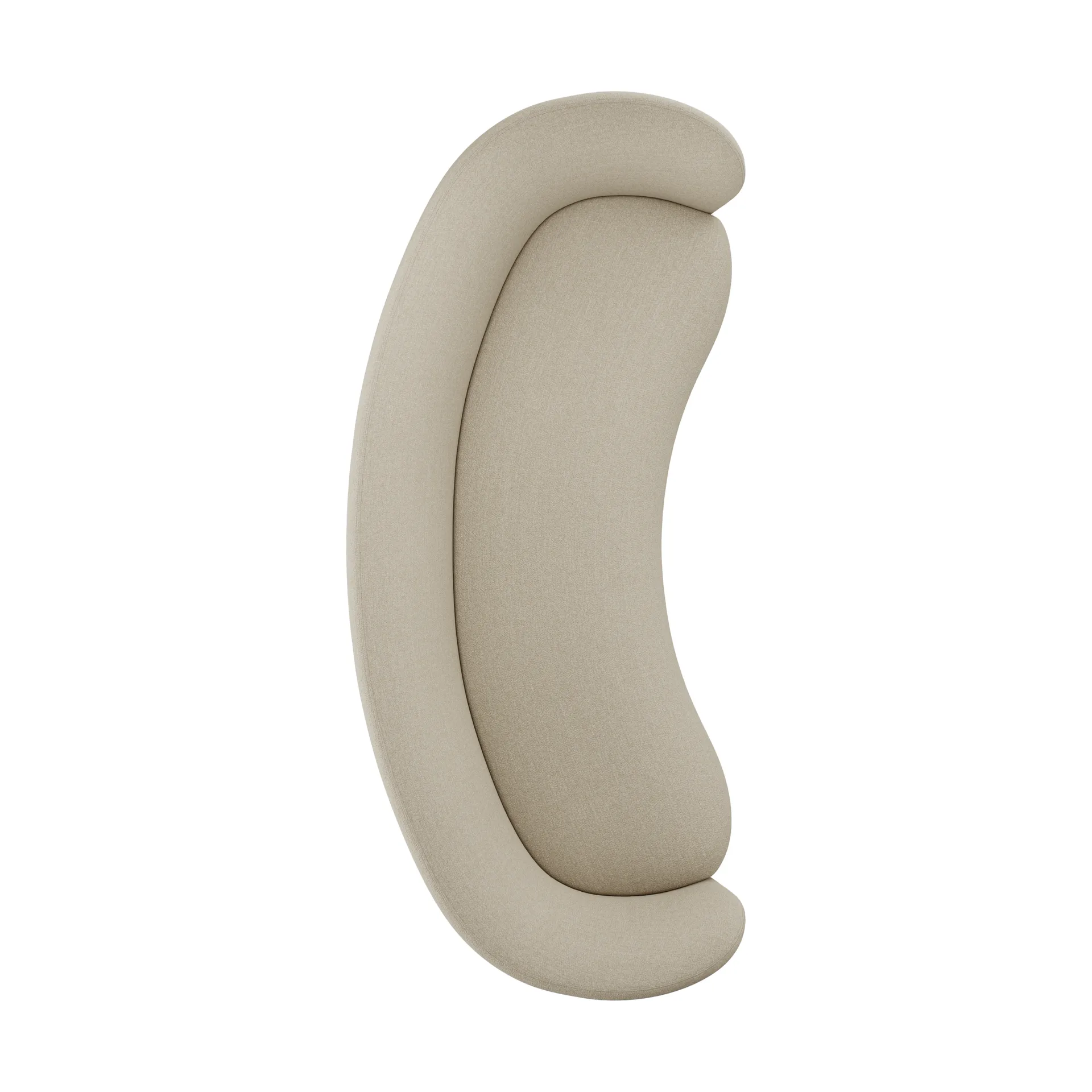 Dandy 3-sits soffa, Walnut-Ecriture 240 Massproductions
