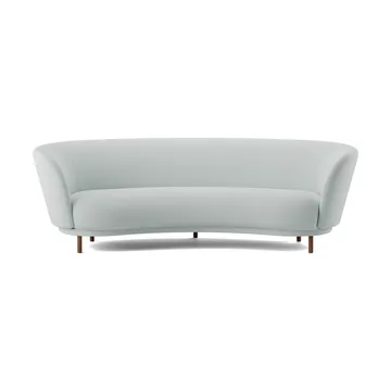 Dandy 3-sits soffa - Walnut-Linara 253 Swedish Grey - Massproductions