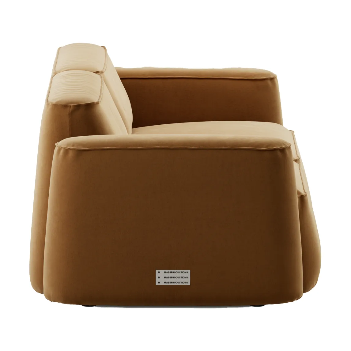 Patch 2,5-sits soffa, Atlantis 91 Cumin Massproductions
