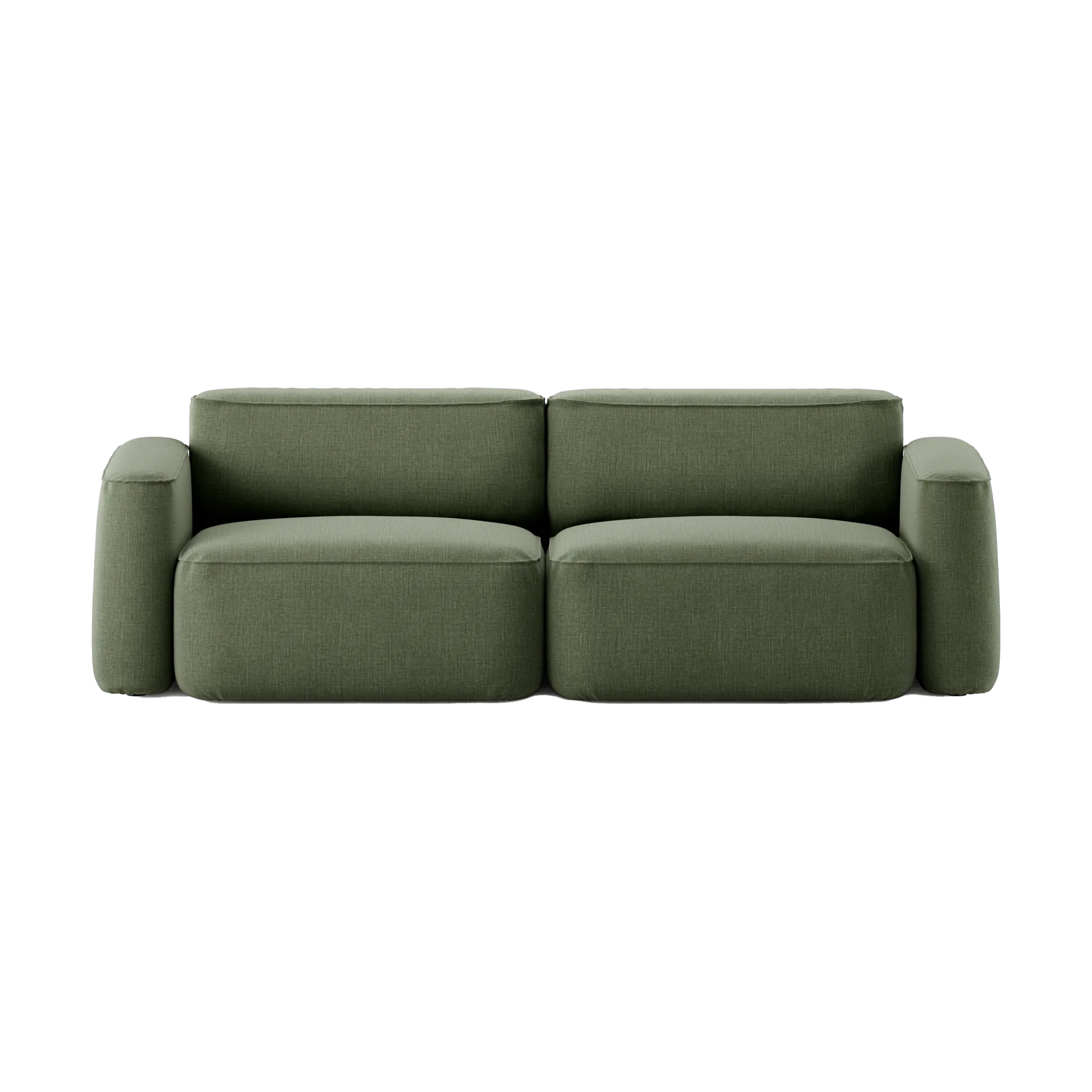 Patch 2,5-sits soffa, Linara 100 Tarragon Massproductions
