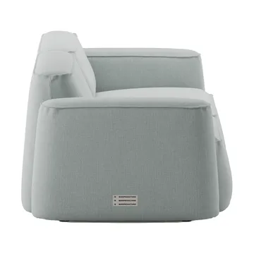 Patch 2,5-sits soffa - Linara 253 Swedish Grey - Massproductions