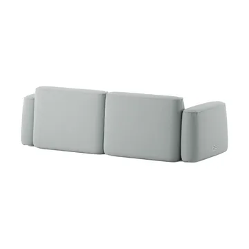 Patch 2,5-sits soffa - Linara 253 Swedish Grey - Massproductions