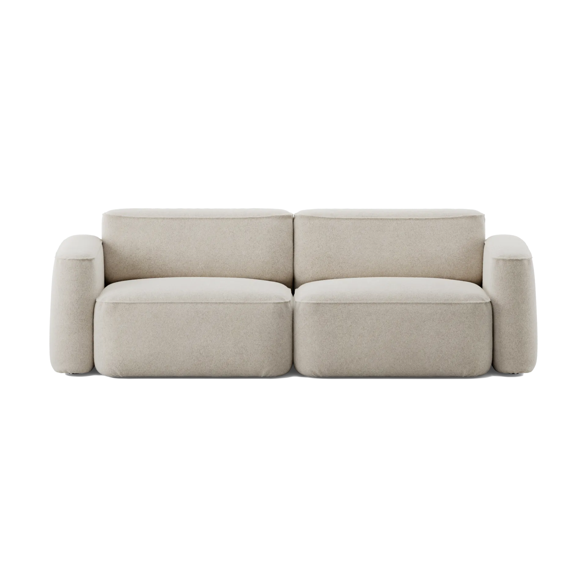 Patch 2,5-sits soffa, Spiral 21 Chalk Massproductions
