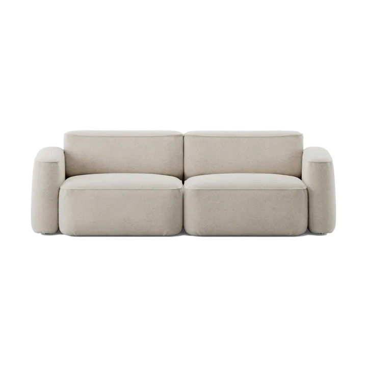 Patch 2,5-sits soffa - Spiral 21 Chalk - Massproductions