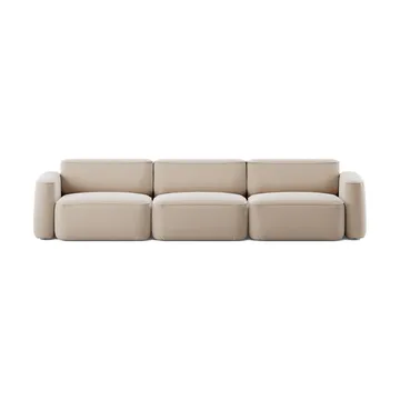 Patch 3-sits soffa - Atlantis 52 Alabaster - Massproductions