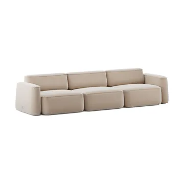 Patch 3-sits soffa - Atlantis 52 Alabaster - Massproductions