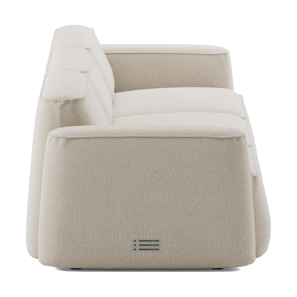 Patch 3-sits soffa, Linara 05 Porridge Massproductions