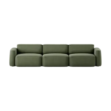 Patch 3-sits soffa - Linara 100 Tarragon - Massproductions