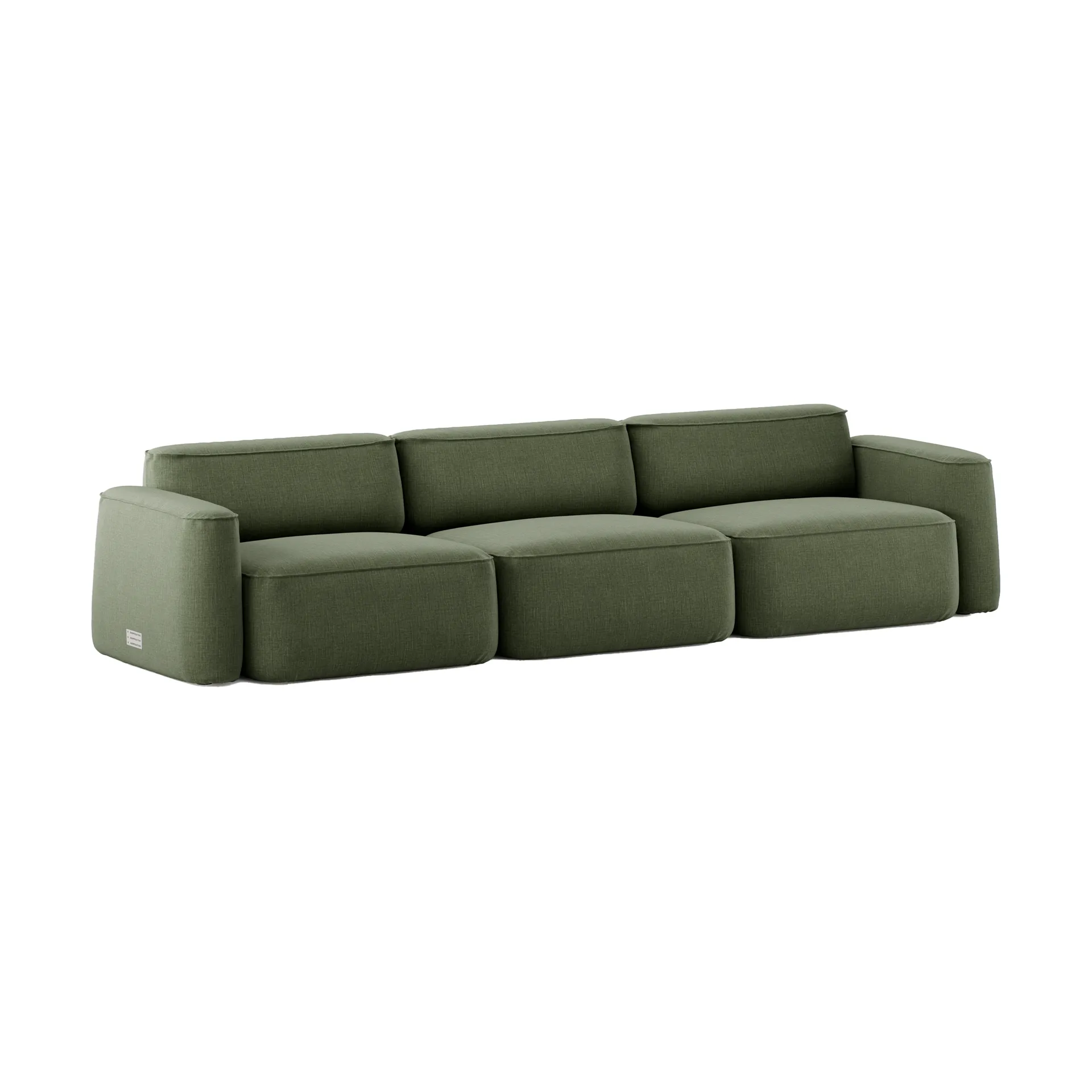 Patch 3-sits soffa, Linara 100 Tarragon Massproductions