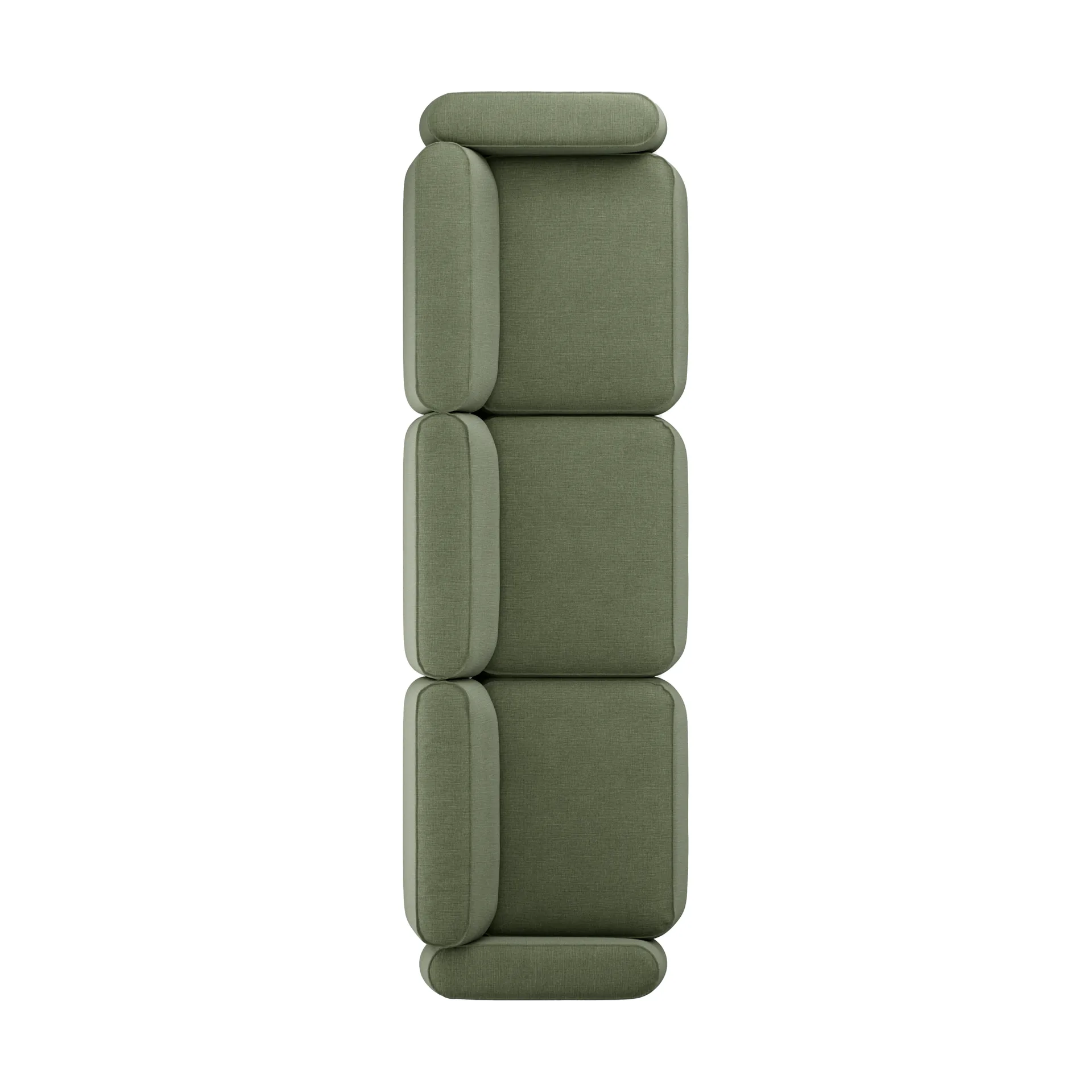 Patch 3-sits soffa, Linara 100 Tarragon Massproductions