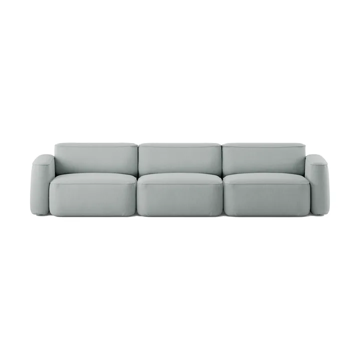 Patch 3-sits soffa - Linara 253 Swedish Grey - Massproductions